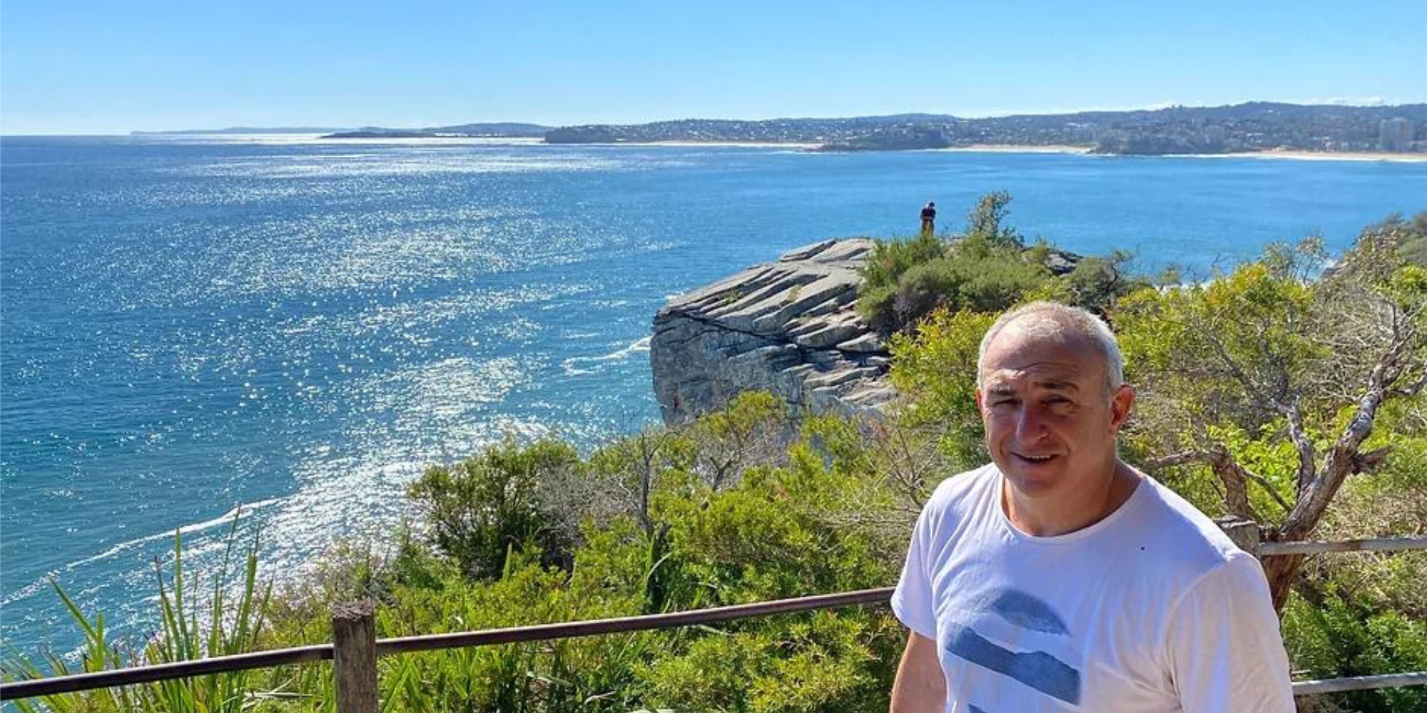Bill Yeates at Manly Headland